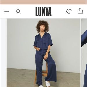 Lunya Machine Washable Silk Pajamas - NWOT